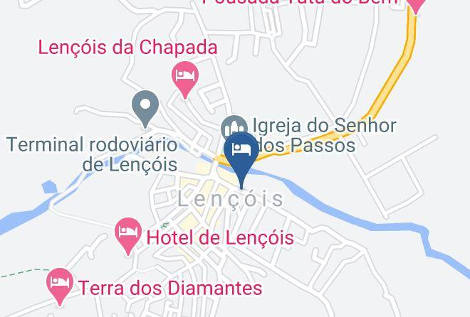 Lencois - Canto Da Gel Maps