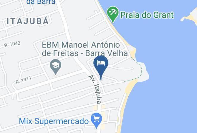 Barra Velha - Canto Da Praia Do Grant Maps