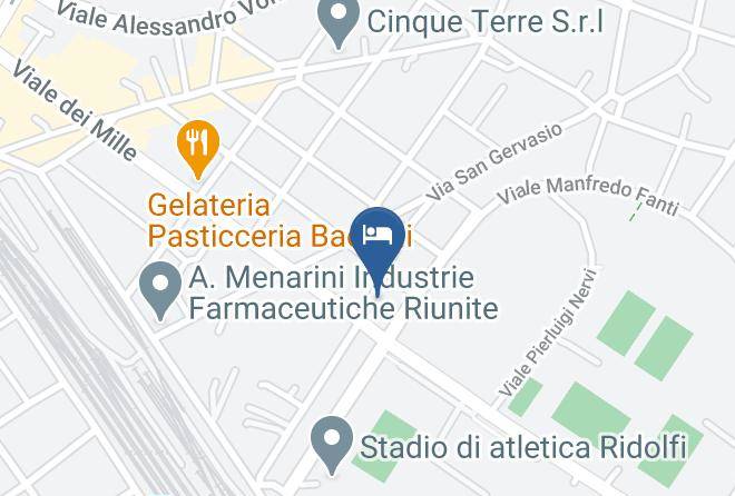 Florence - Canto Dei Mille Affittacamere Maps