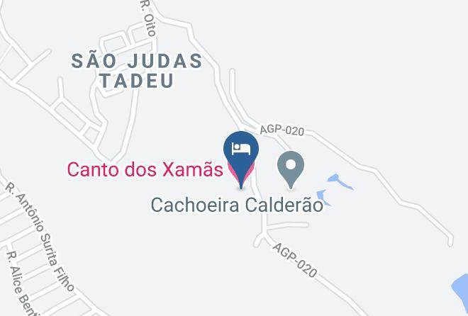 Aguas Da Prata - Canto Dos Xamas Maps