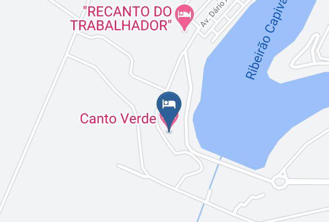 Rancharia - Canto Verde Hotel Maps