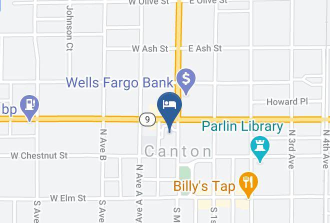 Fulton - Canton Harvester Inn Maps