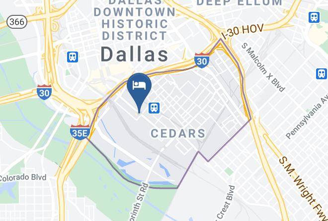 Dallas - Canvas Hotel Dallas Maps