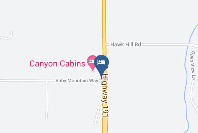 Gallatin - Canyon Cabins Maps