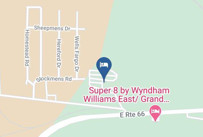 Coconino - Canyon Motel & Rv Park Maps