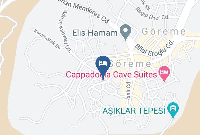 Goreme - Canyon View Hotel Maps