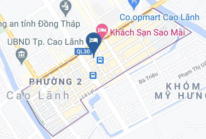 Thanh Ph Cao Lanh - Cao Lanh City Hotels Maps