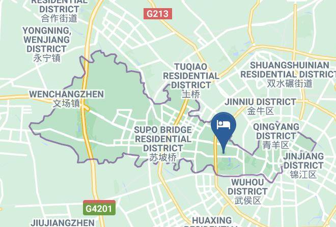 Chengdu - Cao Tang Yin Xiang Hotel Maps