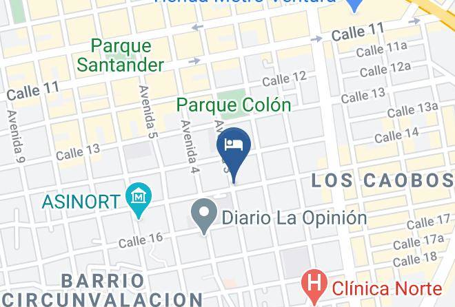 Cucuta - Caobos Hotel Boutique Maps