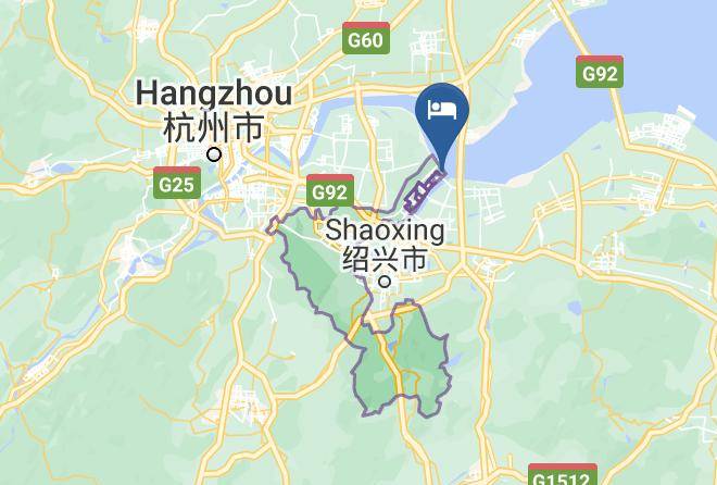 Shaoxing - Caoejiang Yacht Resort Hotel Maps