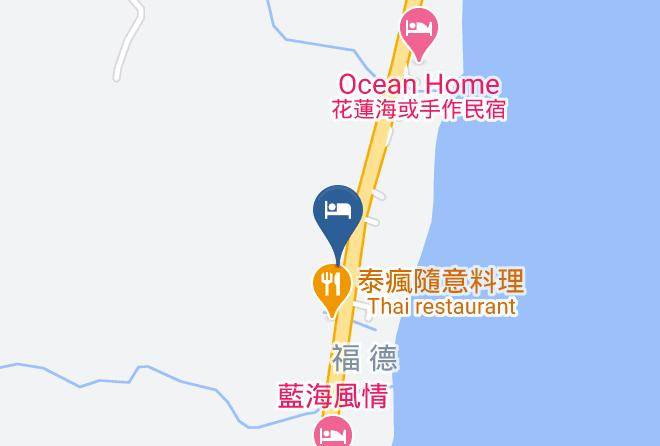 Caohaitong Seaview Homestay Mapa - Taiwan - Hualiennty