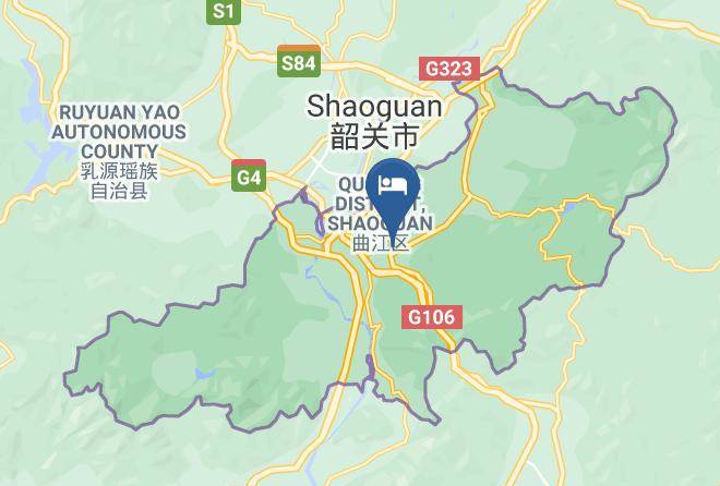 Caoxi Hot Spring Holiday Resort Map