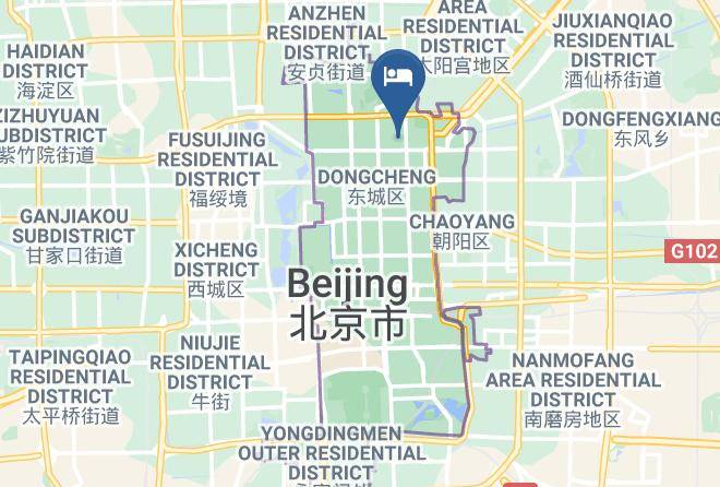 Dongcheng District - Caoyuan Hotel Maps