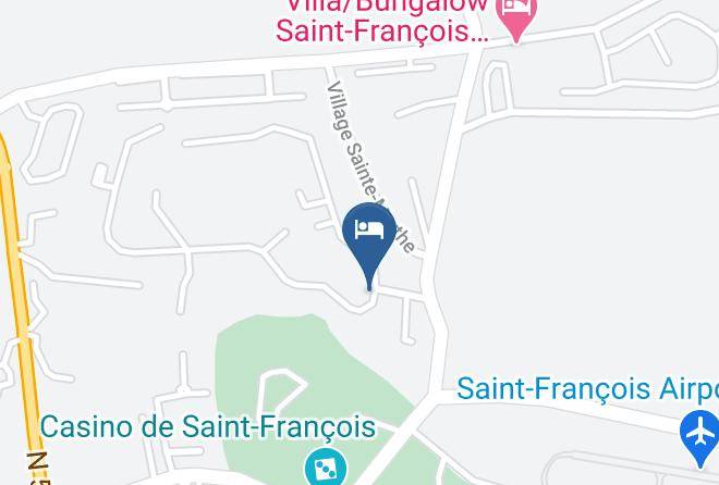 Saint Francois - Cap Creole Guadeloupe Maps