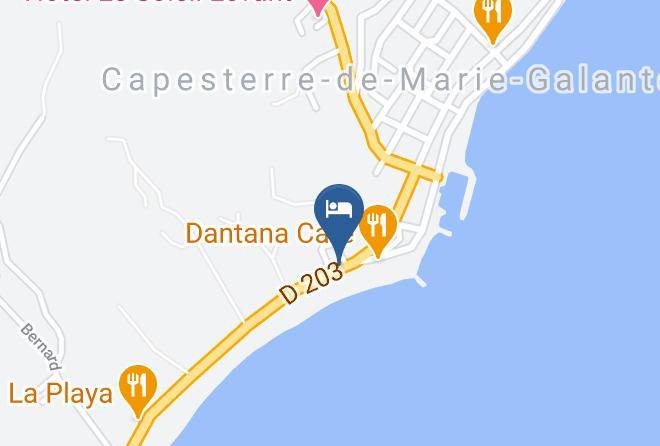 Capesterre De Marie Galante - Cap Reva Hotel Maps