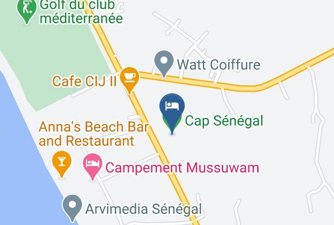 Oussouye - Cap Senegal Maps