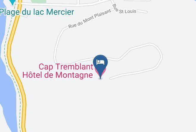 Les Laurentides Regional County Municipality - Cap Tremblant Hotel De Montagne Maps