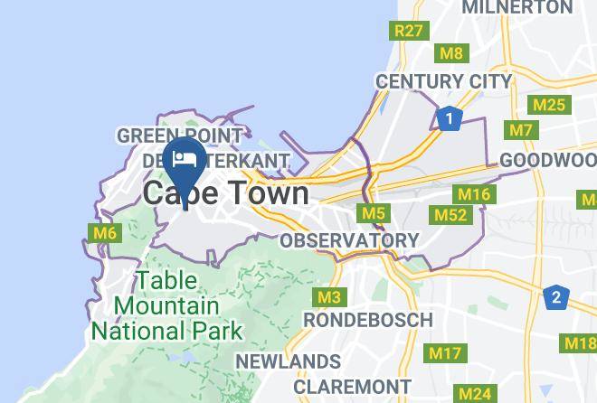 City Of Cape Town - Cape Cadogan Boutique Hotel Maps