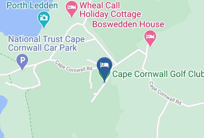 Cornwall - Cape Cornwall Golf Club Maps