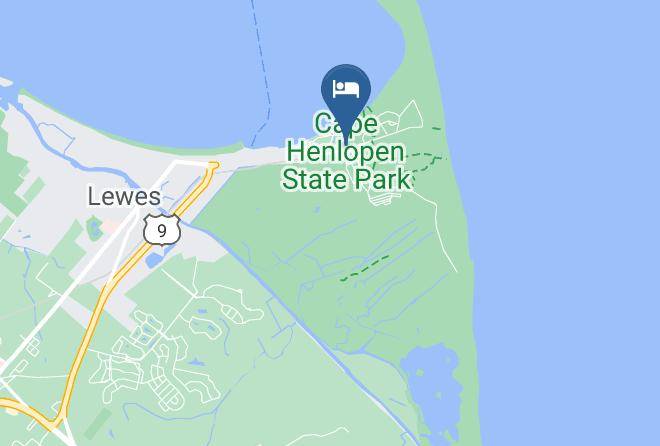 Sussex - Cape Henlopen State Park Maps