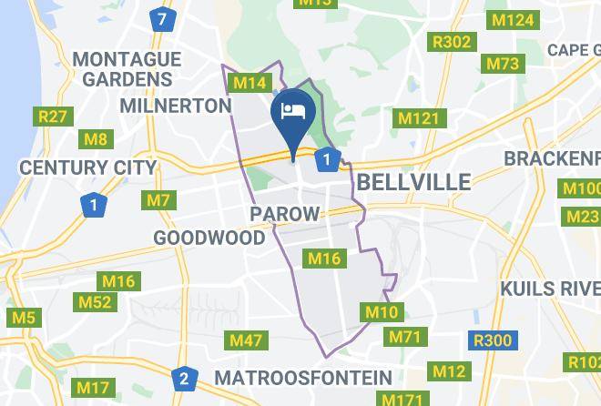 City Of Cape Town - Cape Palms Accommodation Maps