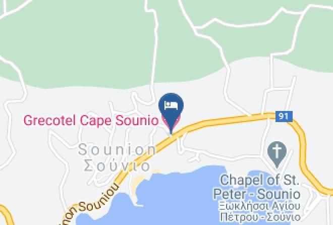 Grecotel Cape Sounio Map
