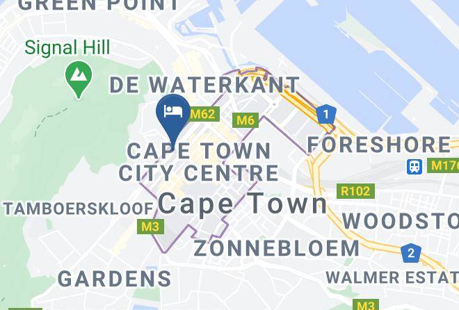 City Of Cape Town - Cape Town Lodge Hotel Maps