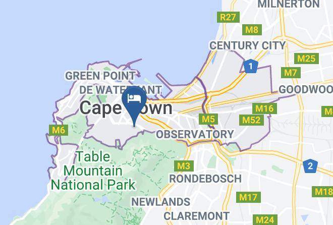 City Of Cape Town - Cape View Accommodation Maps