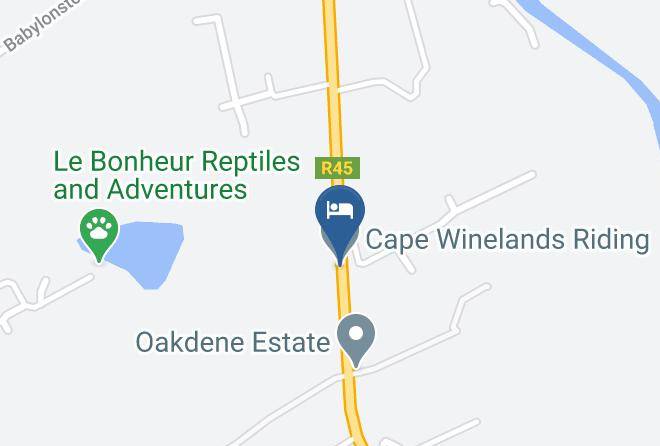 Cape Winelands - Cape Winelands Riding Maps