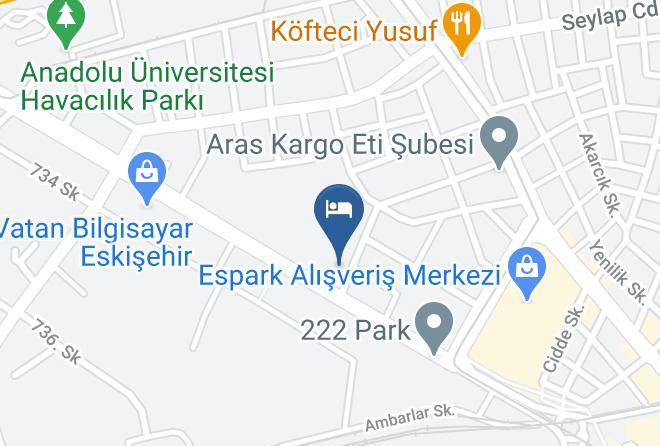 Tepebasi - Capella Otel Maps