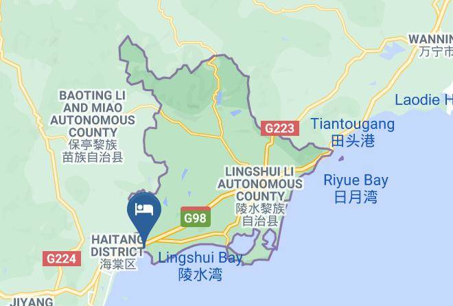Lingshui Lizu Aut County - Capella Sanya Maps