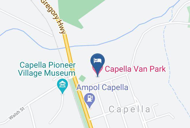 Central Highlands - Capella Van Park Maps