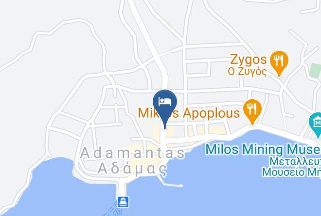 Milos - Capetan Giorgantas Maps
