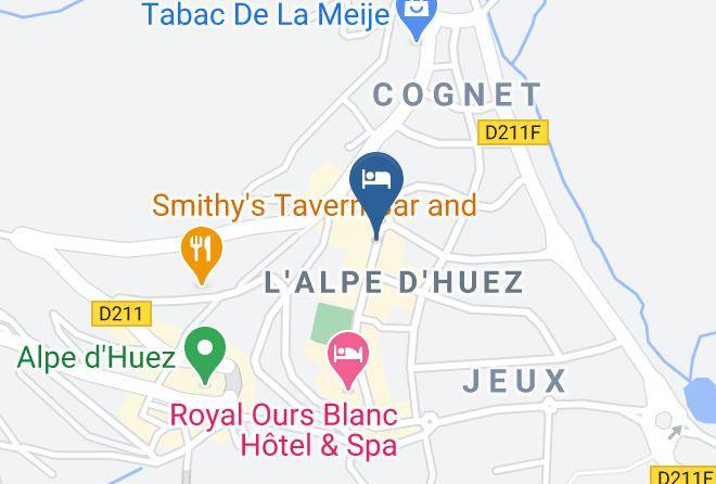 Isere - Capfun Alpe D'huez Maps