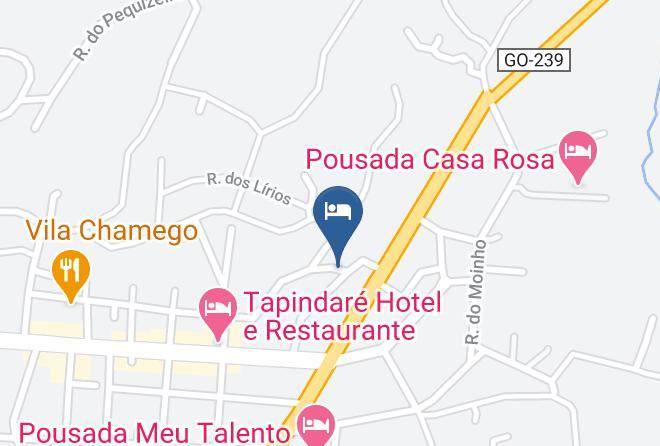 Alto Paraiso De Goias - Capim Canoa Maps