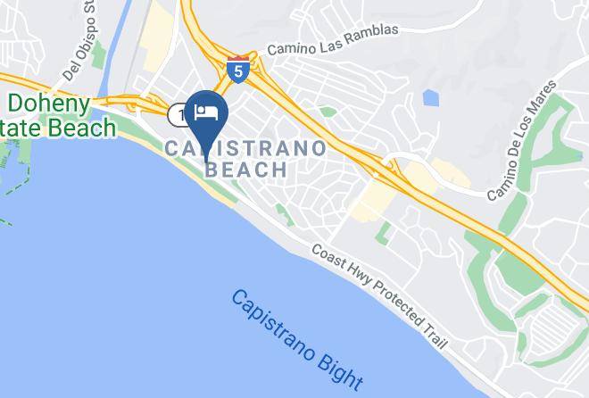 Capistrano Surfside Inn Map