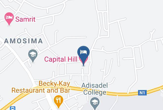 Capest - Capital Hill Hotel Maps
