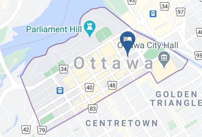 Ottawa - Capital Hill Hotel & Suites Maps
