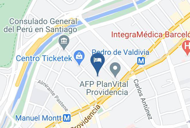 Santiago - Capital Hotel Bellet Maps