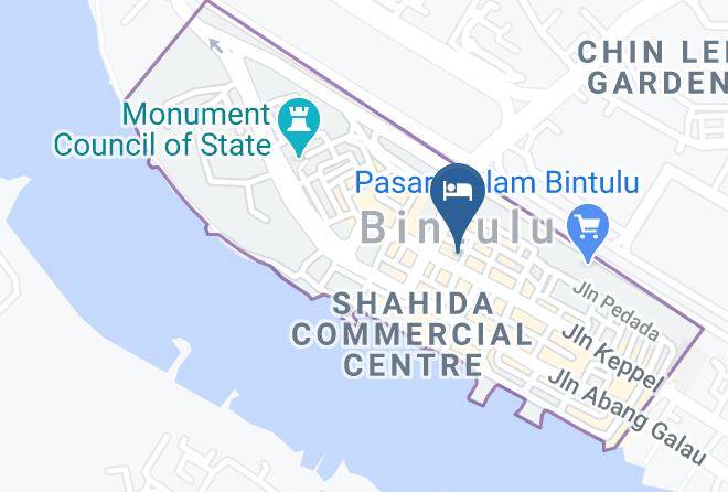 Bahagian Bintulu - Capital Hotel Co Maps