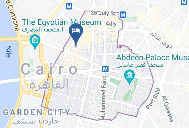 Cairo - Capital Hotel Maps