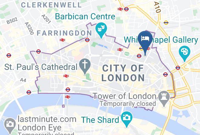 London - Capital Hotel Maps