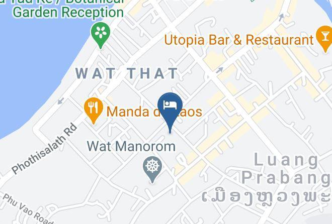 Louangphrabang - Capital Hotel Maps