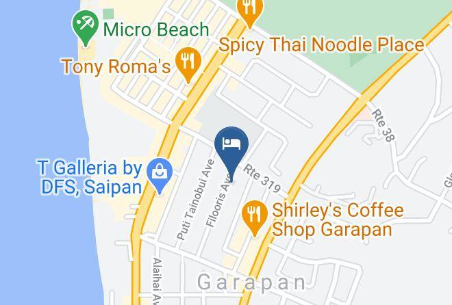 Saipan - Capital Hotel Maps
