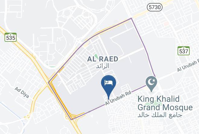 Riyadh - Capital O 162 Brzeen Hotel Maps