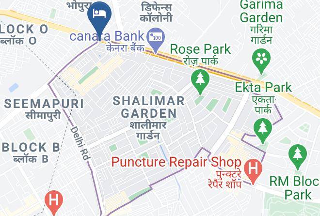 Ghaziabad - Capital O71643 Grand Aashirwad Maps
