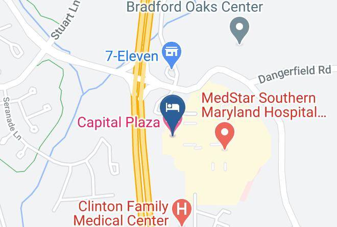 Prince George S - Capital Plaza Hotel Maps