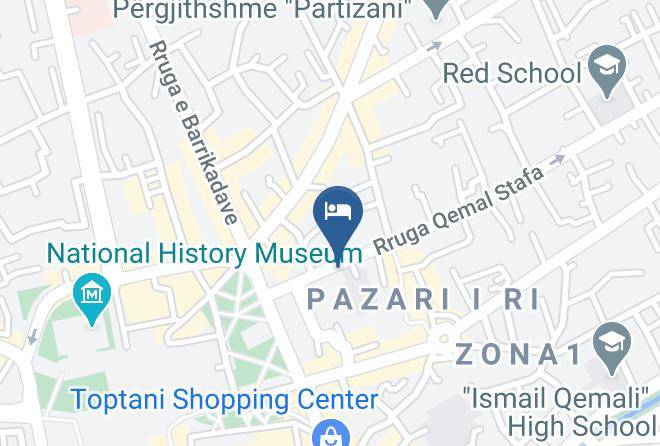 Tirana - Capital Tirana Hotel Maps