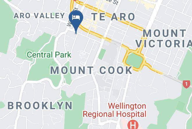 Capital View Motor Inn Motel Map