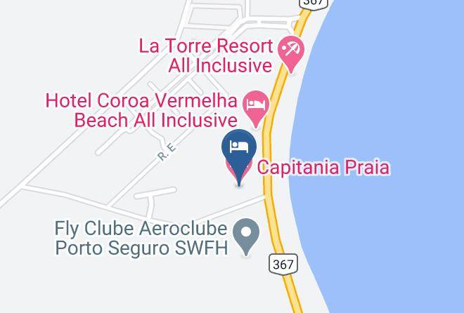 Porto Seguro - Capitania Praia Hotel Maps